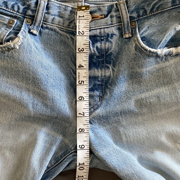 Mousey distressed tapered denim size 27 100% cotton jeans vintage. - Picture 13 of 13